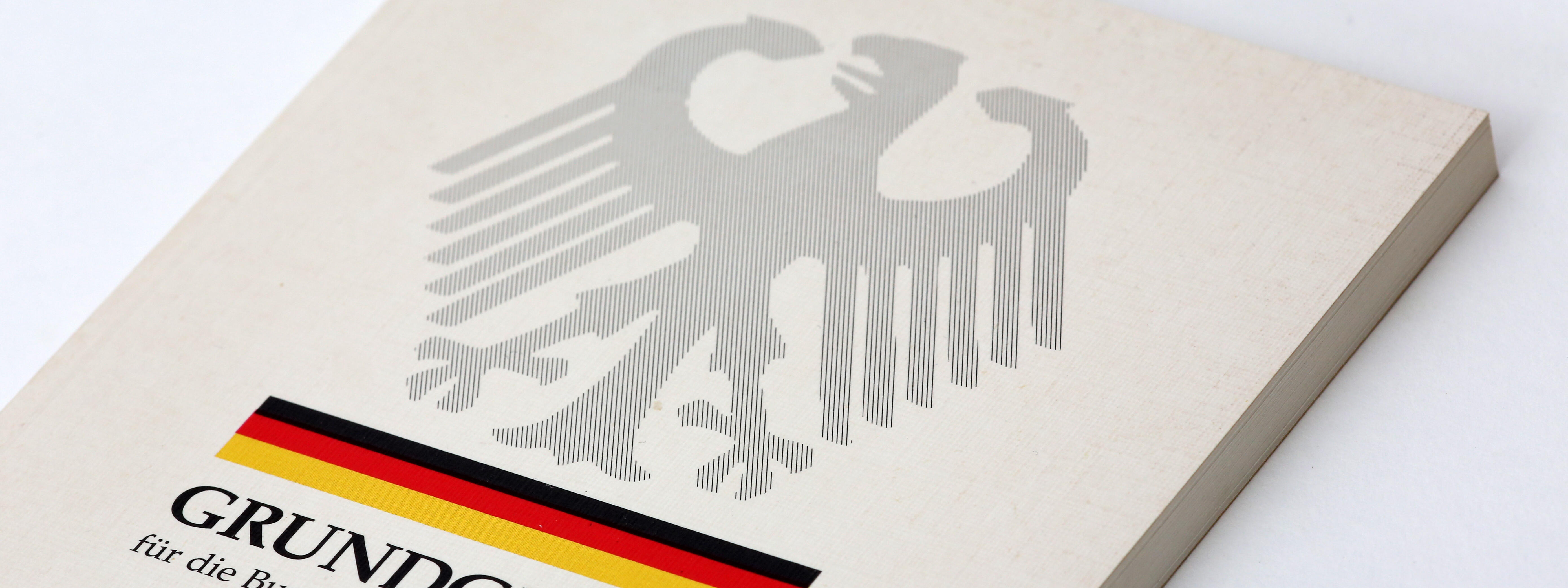 Das Grundgesetz für die Bundesrepublik Deutschland in Buchform