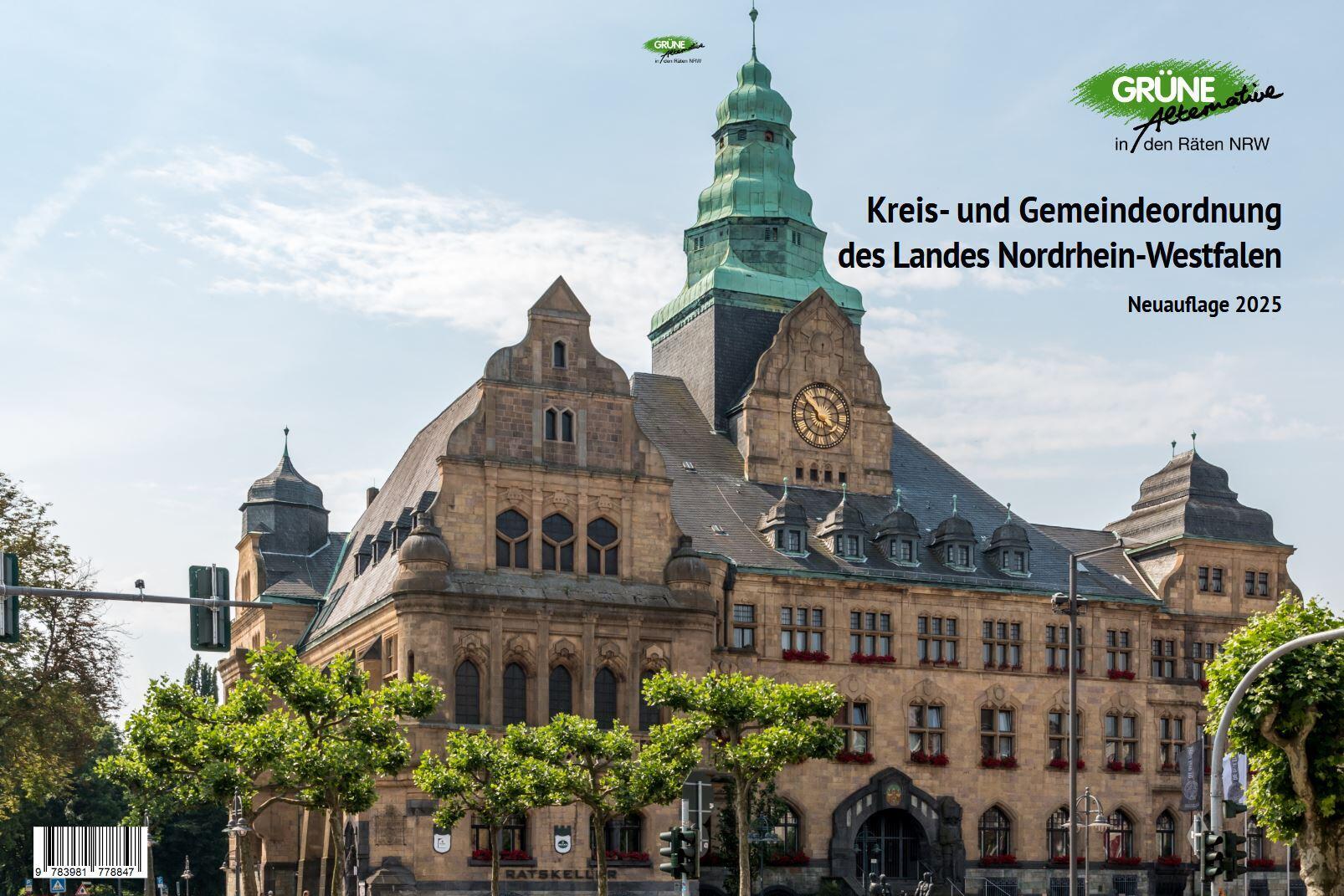 Titelbild Kreis- und Gemeindeordnung, Neuauflage 2025