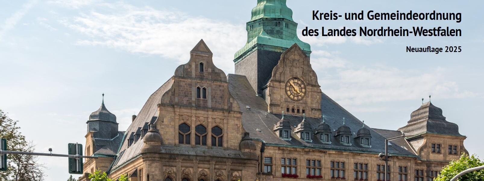 Titelbild Kreis- und Gemeindeordnung, Neuauflage 2025