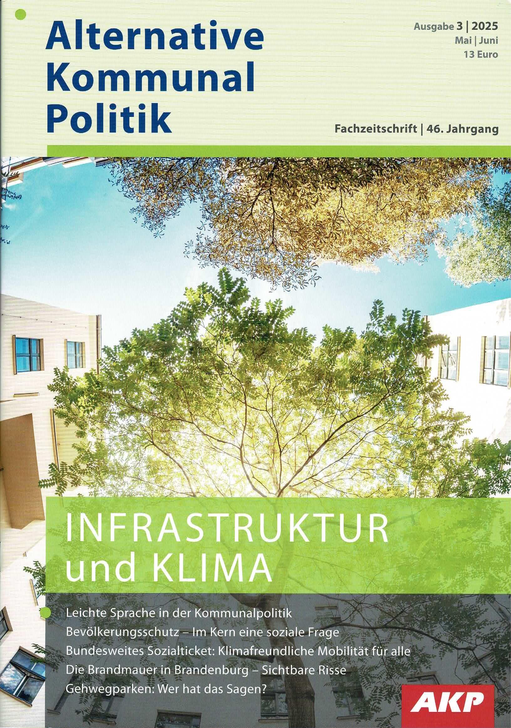 Titelbild AKP 3 / 2025